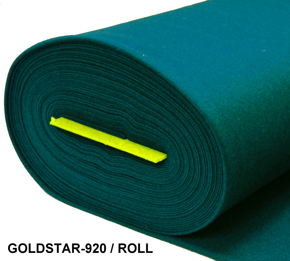 Gold Star 920 Bilardo Çuhası Mavi -Yeşil  ( 1 Takım )